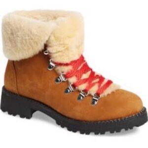 Women 100% leather Nordic Winter Boots from J Crew